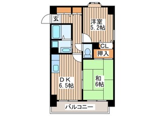 第二斎藤マンションの物件間取画像